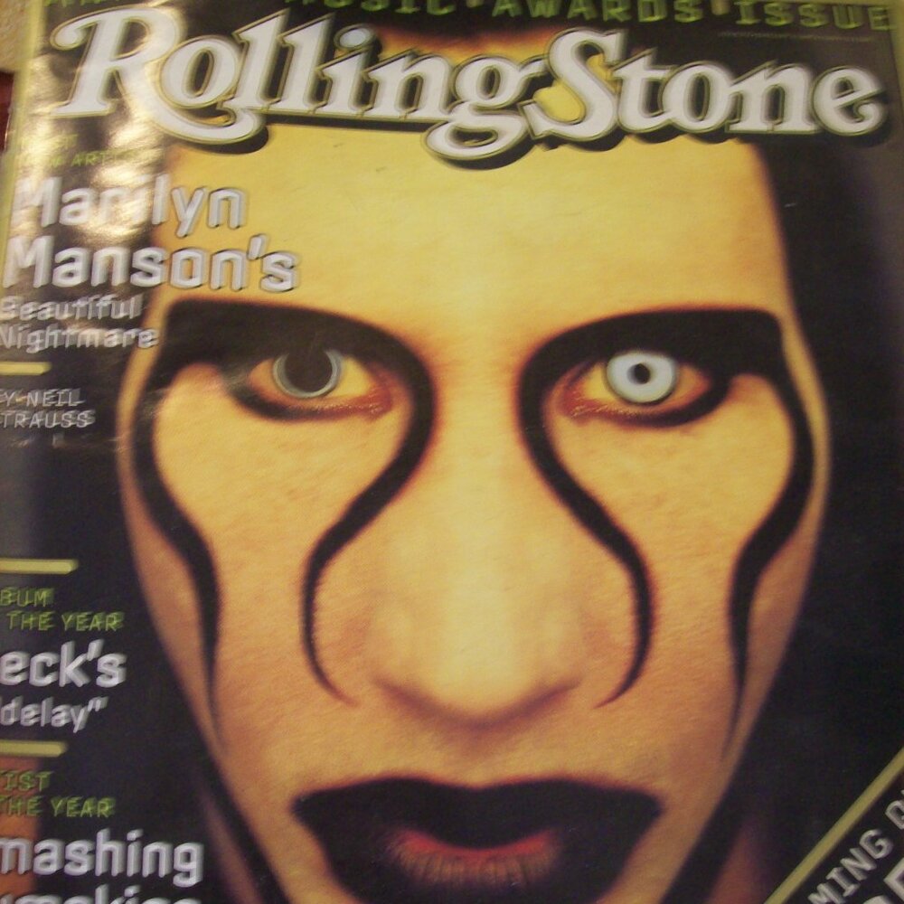 Rolling Stone Magazine with Marylin Manson- Back Issue -Jan 23 1997